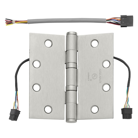 Mckinney Oil Bearing Butt Hinge, 4-1/2" x 4-1/2", US32D, QC8, Standard TA2314 4-1/2X4-1/2 32D QC8
